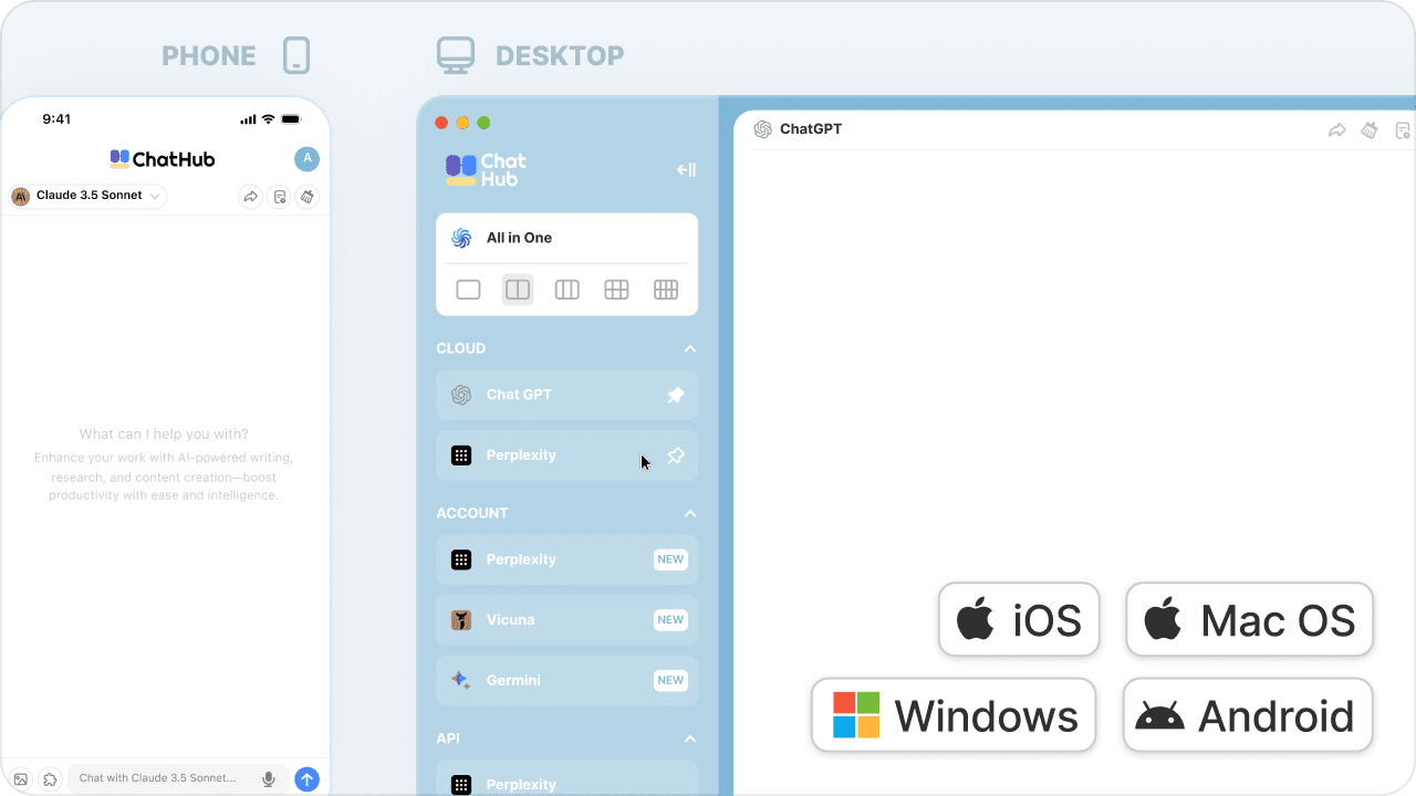 At your desk, or on the go